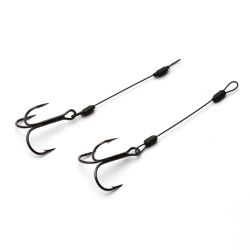 Papildus T-veida saite ar pavadu gumijas suņiem Vis Vangen 10-12cm 2gab.