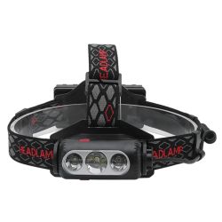 LED priekšējais lukturis OEM YHX-1302, 360° dubultā galvas rotācija