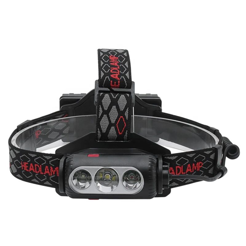 LED priekšējais lukturis OEM YHX-1302, 360° dubultā galvas rotācija