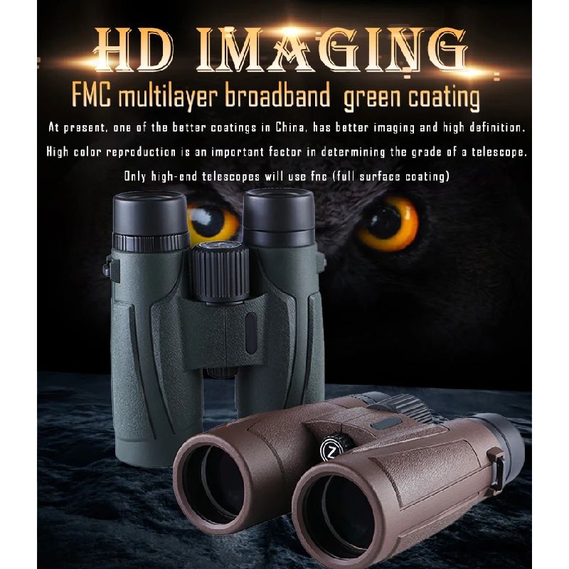 Binoklis Imaisen 10x42 HD mitruma izturīgs