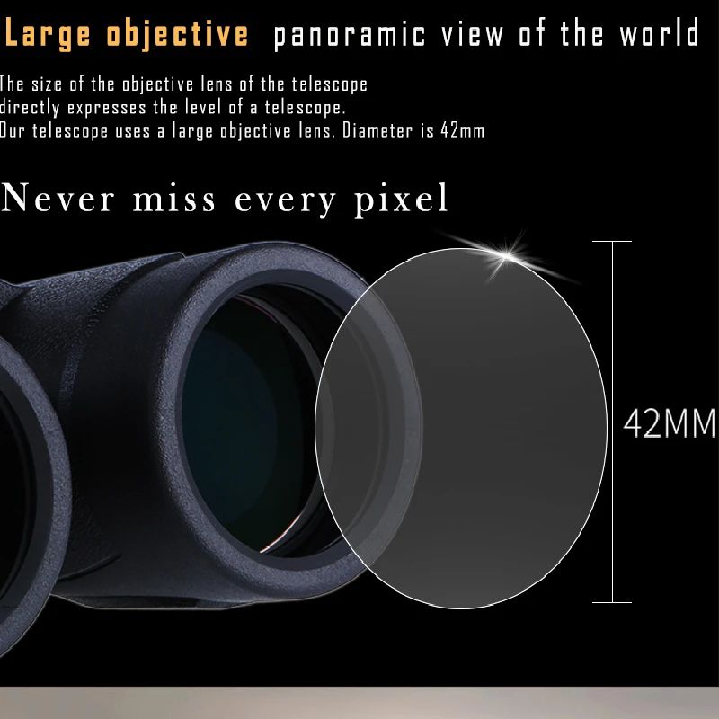 Binoklis Imaisen 10x42 HD mitruma izturīgs