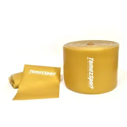 Эластичная лента Tomaz Sport Max 15 x 0,65 см, золотистая 30-40 фунтов