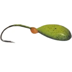 Mormyshka Pm No.6 Yellow-Black