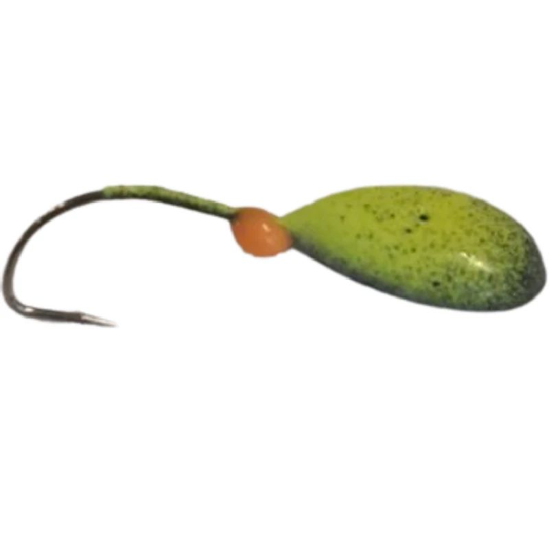 Mormyshka Pm Nr. 6 Dzeltens-Melns