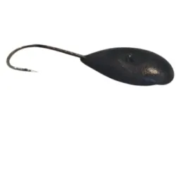 Mormyshka Pm No.8 1-3m Silver-Black