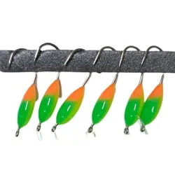 Kausēšanas iekārta 6 Auzu pārslu dzeltens-zaļš-oranžs