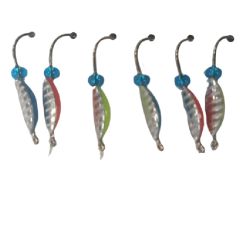 Smelt rig 6 Oats sudraba-dzeltena-rozā-zila