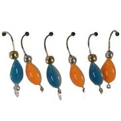 Smelt rig 6 Oats Clear-Blue-Orange