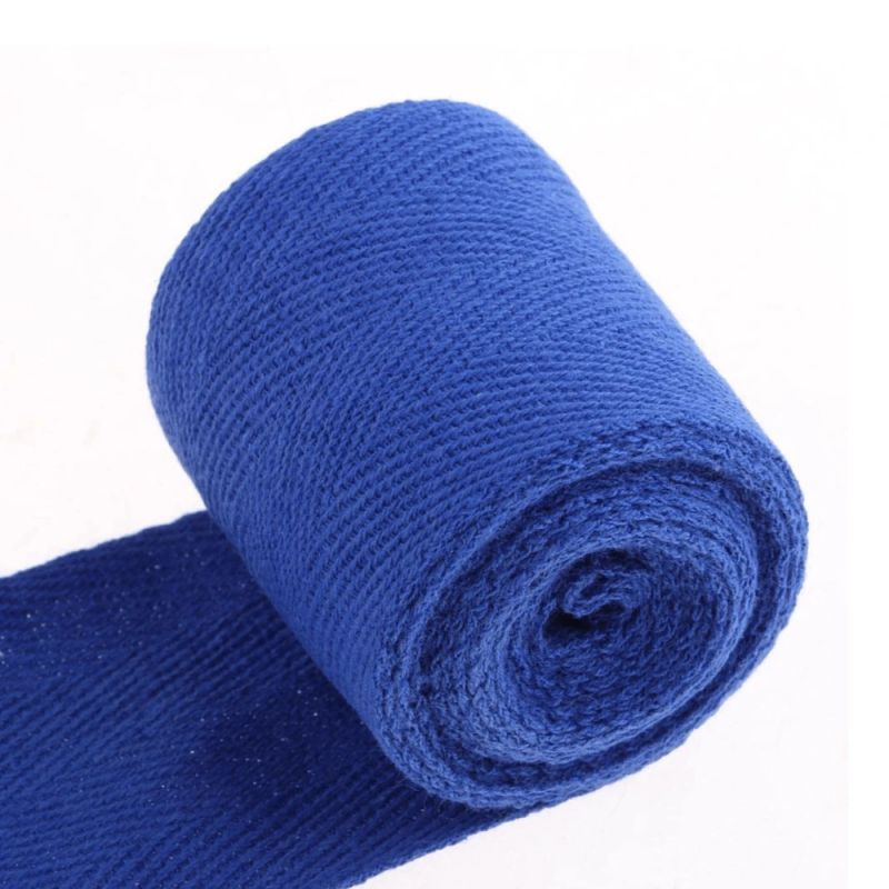 Boksa pārsējs THOMS Royal Blue 5cm x 4.5m, izgatavots no 100% kokvilnas