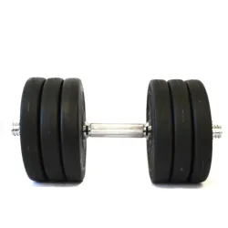 Kokkupandud tsementhantel Tomaz Sport Start 17,5 kg terasest käepide