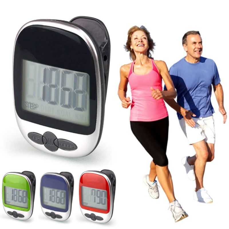Pārnēsājams sporta pedometrs VIVISTAR 793 melns