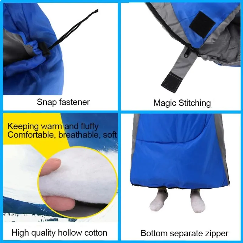 Guļammaiss IMAINEN Zili pelēks Divpusējs 1300g. 5c -15c