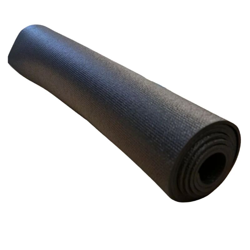 Jogas paklājiņš 1,80m 4,5mm melns