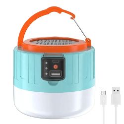 Pārnēsājama saules laterna BORUiT YHX-0217 Powerbank