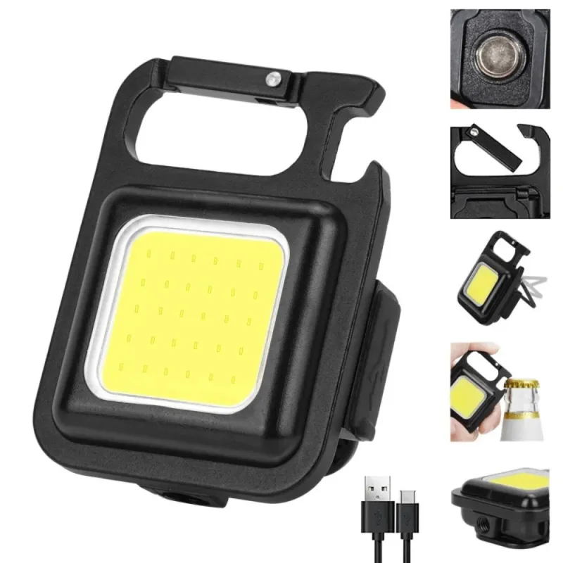 Daugiafunkcis Žibintuvėlis-Pakabukas BORUiT YHX-C1469 Didelės Galios 500 lm IP54