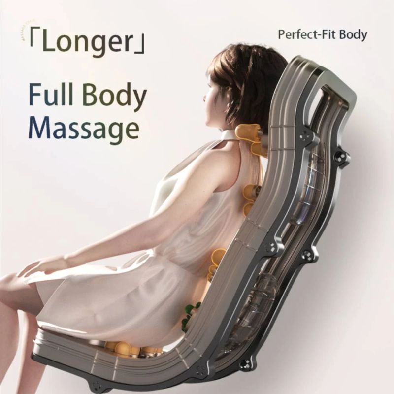 Massage chair JARE with Zero Gravity, voice control and full body massage, grey