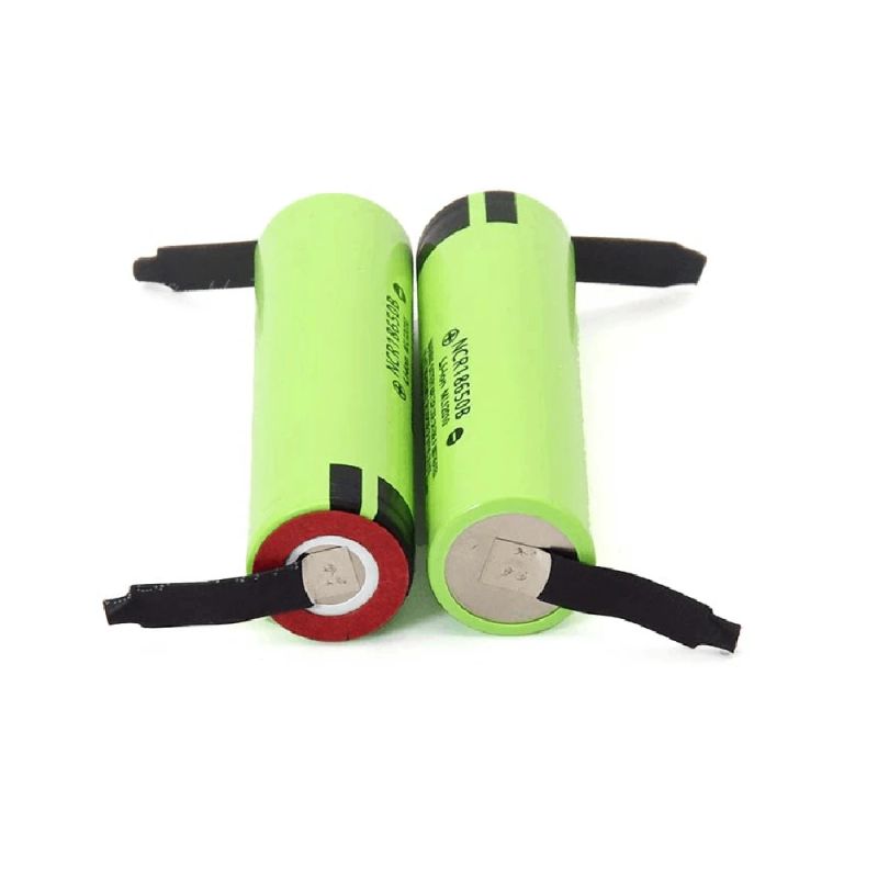 Uzlādējams akumulators NCR18650B 3400mAh Li-ion 3,7v, uzstādīts grupā