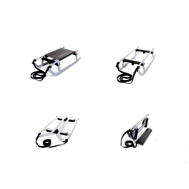 Saliekamās ragavas ADBOR Winter Sport White