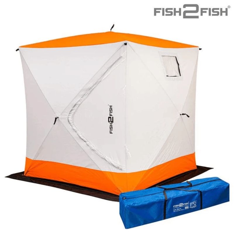 Ziemas telts Fish2Fish Cube I ar korpusu 200x200x225
