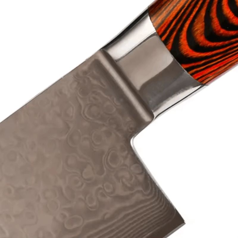 Damaskas tērauda virtuves nažu komplekts Usugiri D-02, 5 gabali