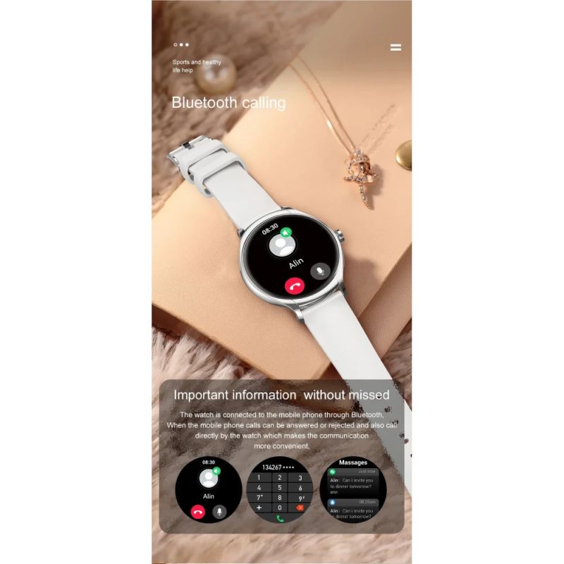 Viedpulkstenis THOMS EleganceSync SLVR