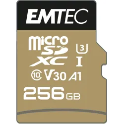 Emtec MicroSDXC 256GB UHS-I U3 V30 SpeedIN Pro