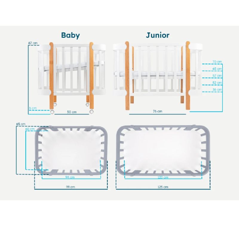 Mattress Ingvart For Bed Nika, Coconut, 60x120cm
