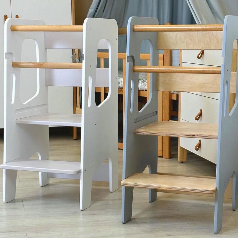 Vaikiška Kėdutė Ingvart Step, 85x38x45cm Balta-Natūrali Spalva