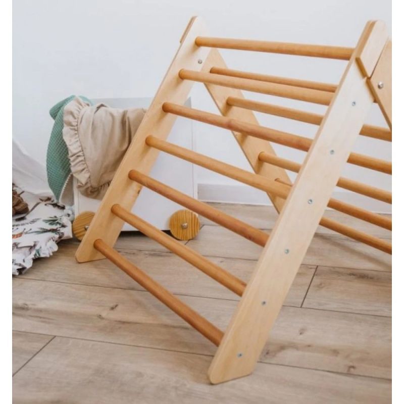 Kāpšanas Trīsstūris Ingvart Trio, Koka, 80x80x80cm, Balta Krāsa