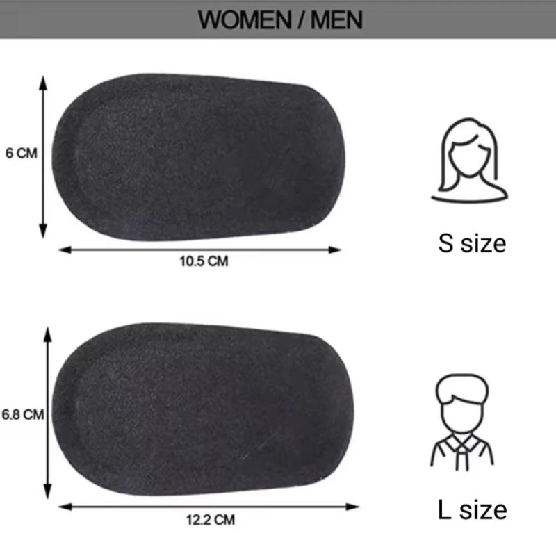 Gēla papēžu paliktņi 15mm DANWA XY-231102 - S izmērs