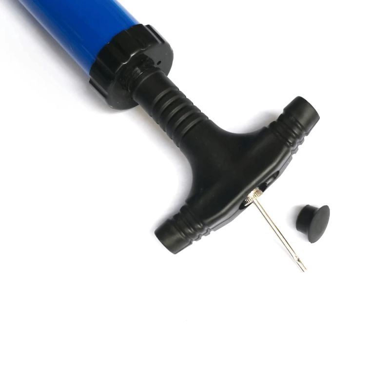 Sūknis bumbiņām Tomaz Sport ar šļūteni un uzgaļiem, 24 cm.