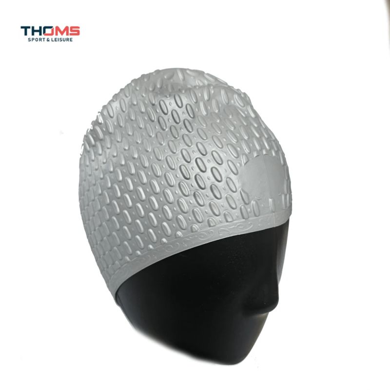 Silikona peldcepure THOMS SkyTrip pelēka, unisex