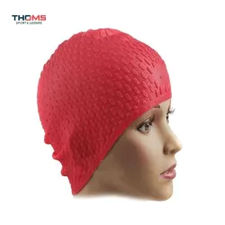 Silikoonist ujumismüts THOMS SkyTrip punane, unisex