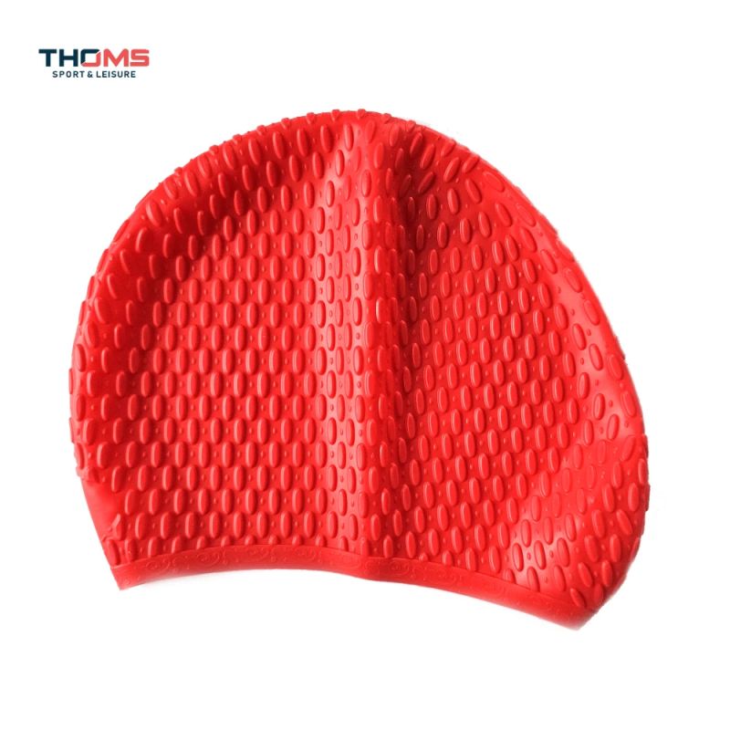 Silikona peldcepure THOMS SkyTrip Red, unisex