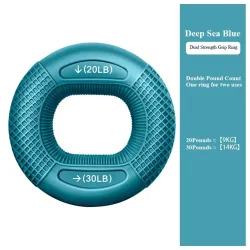 Silikona rokas trenažieris - Spander THOMS Strengthener 78 mm. 20-30 Lbs