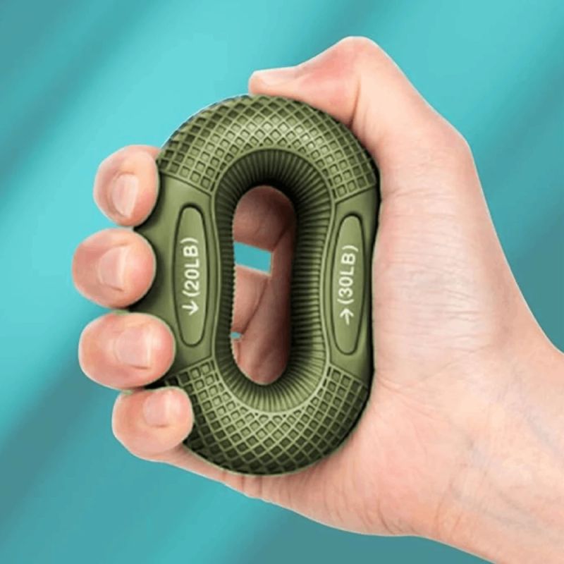 Silikona rokas trenažieris - Spander THOMS Strengthener 78 mm. 30-40 Lbs