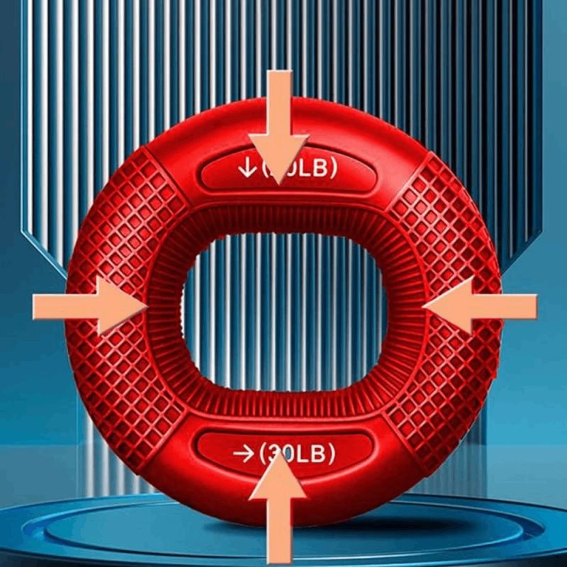 Silikona rokas trenažieris - Spander THOMS Strengthener 78 mm. 40-50 Lbs