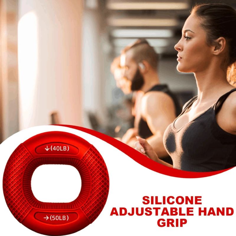 Silikona rokas trenažieris - Spander THOMS Strengthener 78 mm. 40-50 Lbs