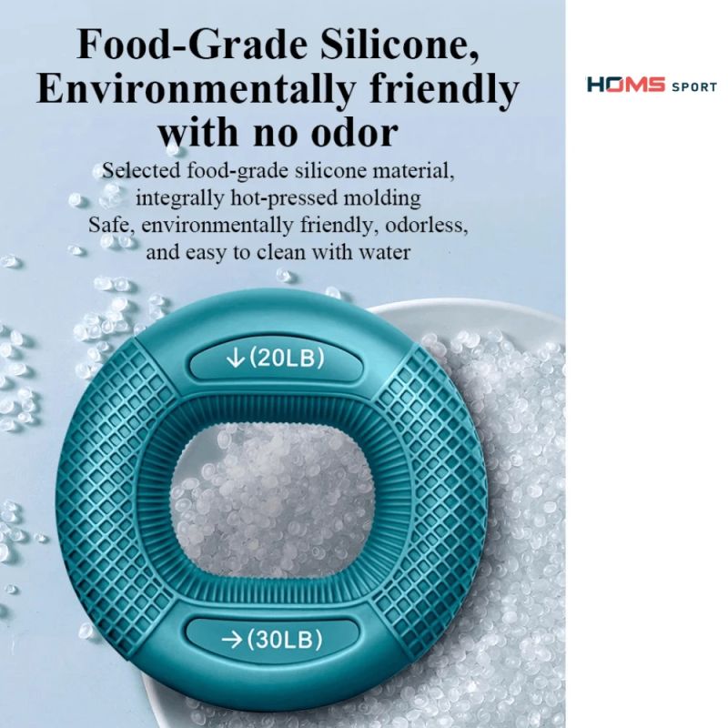 Silikona rokas trenažieris - Spander THOMS Strengthener 78 mm. 40-50 Lbs