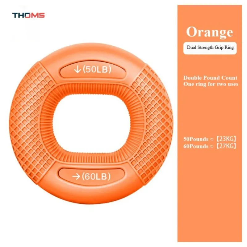 Silikona rokas trenažieris - Spander THOMS Strengthener 78 mm. 50-60 Lbs