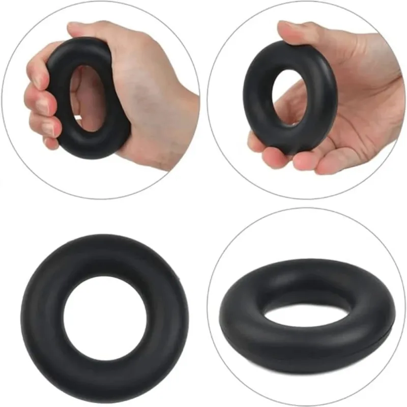 Guminis Espanderis- Žiedas THOMS Extra Hard 88 mm. 60 Lbs Juodas