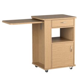 Bedside cabinet with folding side table Virgo H