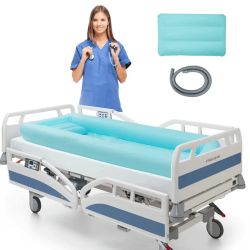 Piepūšamā mobilā vanna KASMAN Gaiši zila 195x85 vannošanai cilvēkiem ar kustību traucējumiem