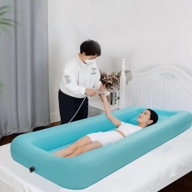 Pripučiama Mobili Vonia KASMAN Light Blue 195x85 Maudyti Žmonėms su negalia