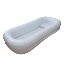 Piepūšamā mobilā vanna KASMAN Pro White 220x100x38