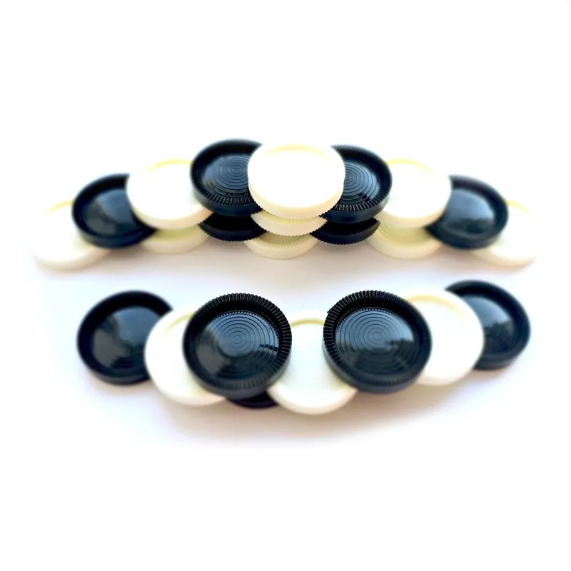 Plastikinės Varžybinės Šaškės 45x45x10, 24 vnt