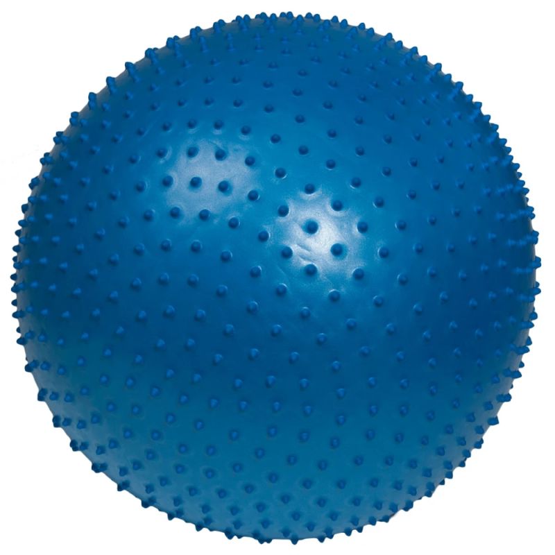 Rehabilitation Ball With Spikes 65cm Blue