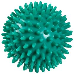 Rehabilitācijas bumba ar smailēm 8cm zaļa
