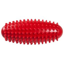 Rehabilitācijas Bumba Gara Ar Tapām 15x7cm Sarkana