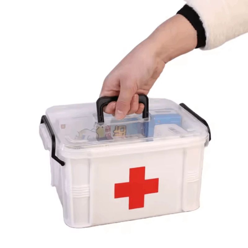 Medicīnisko zāļu uzglabāšanas kaste KASMAN Maza 23.5x17x13.5cm